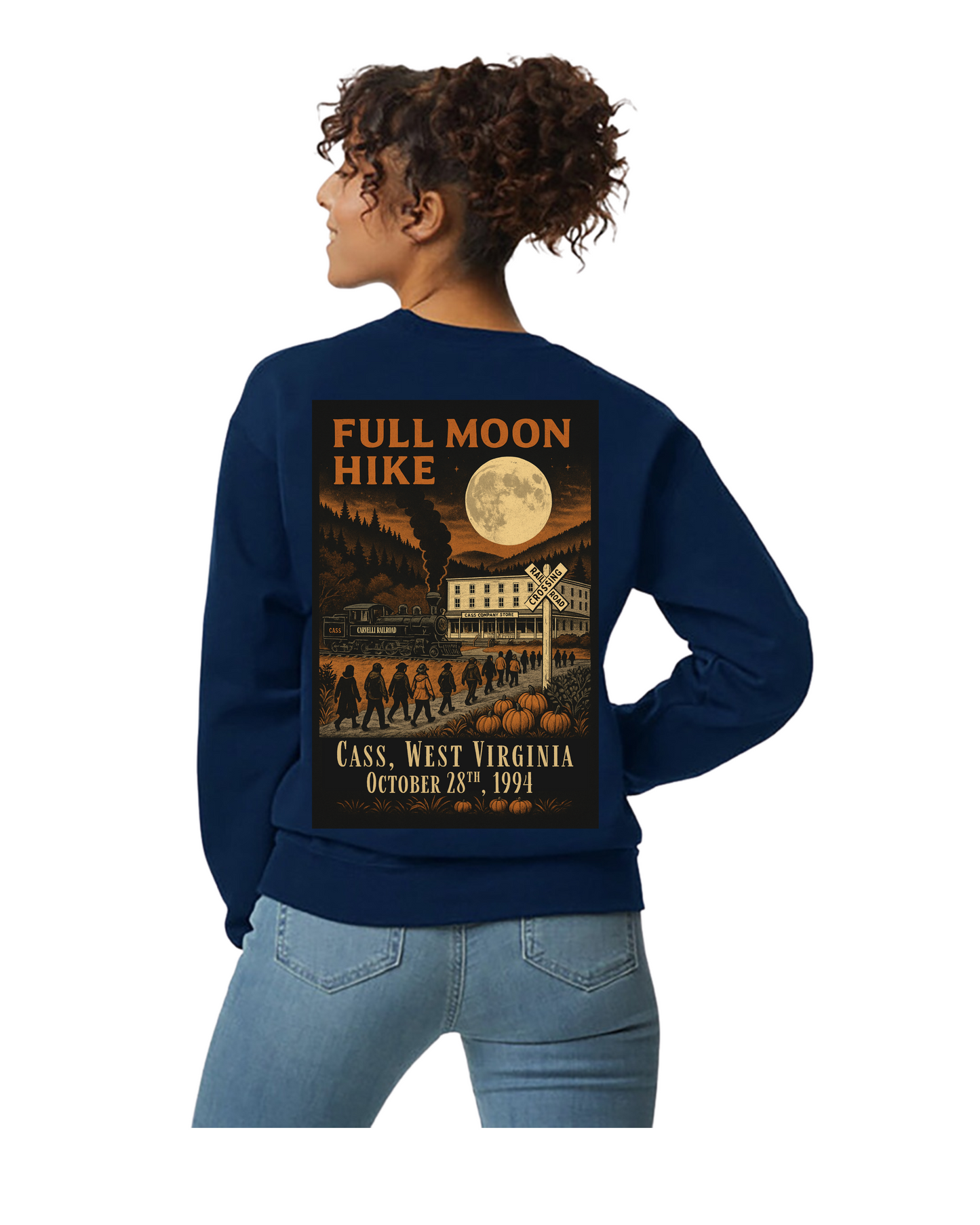 Cass Scenic Railroad Crewneck Sweatshirt