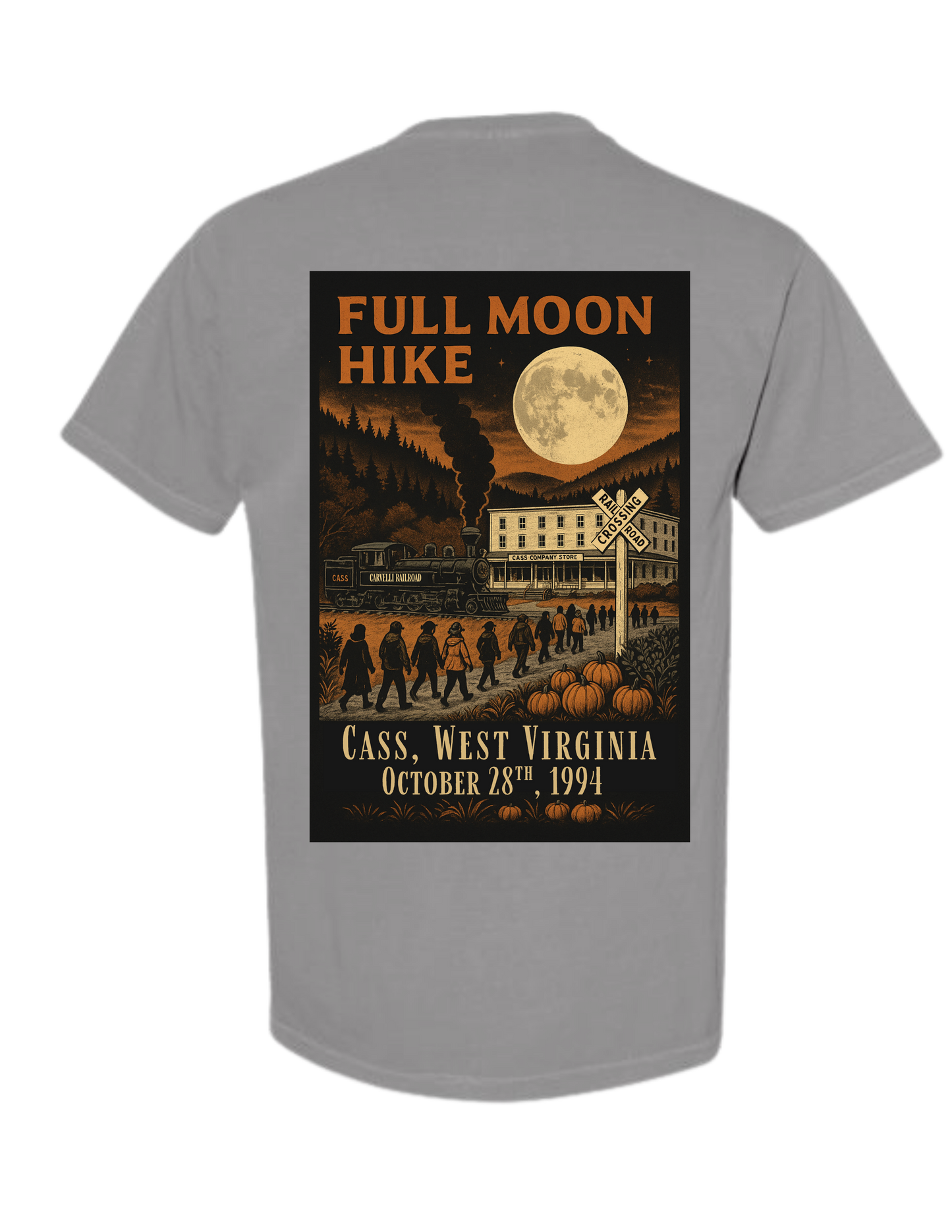 Cass Scenic Railroad Pocket T-Shirt