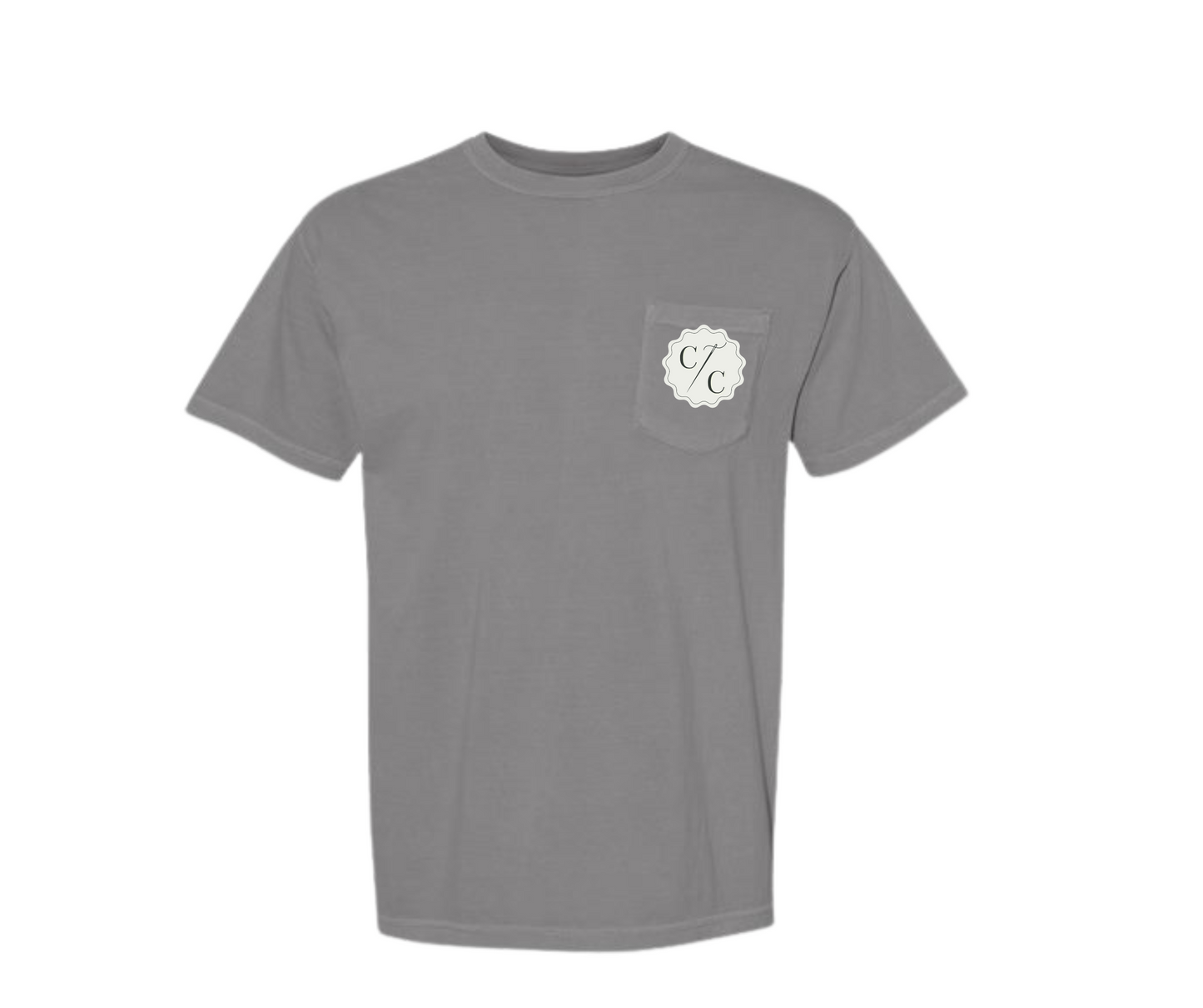 Look for the good in everyday, everything, everyone Comfort Colors Pocket Tee