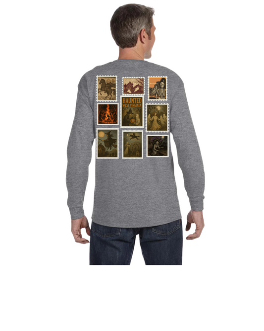 Postage Stamp Set Long Sleeve Tee