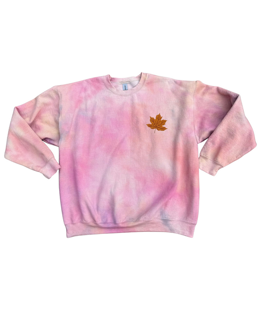 Leave No Trace Tie-dye Gildan Crewneck Sweatshirt