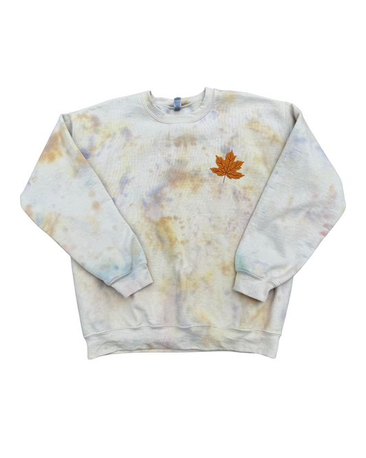 Leave No Trace Tie-dye Gildan Crewneck Sweatshirt