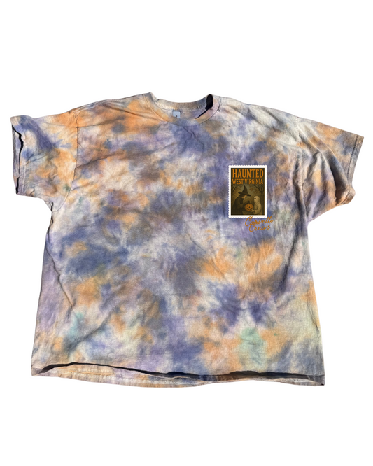 Postage Stamp Set Tie-dye Tee
